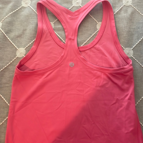 pink Lululemon tank top size 6 - Picture 1 of 2